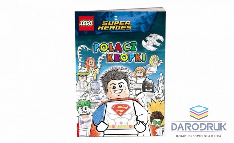 Ameet Książka dla dzieci LEGO® DC COMICS SUPER HEROES. POŁĄCZ KROPKI Ameet (SPCS 6450)