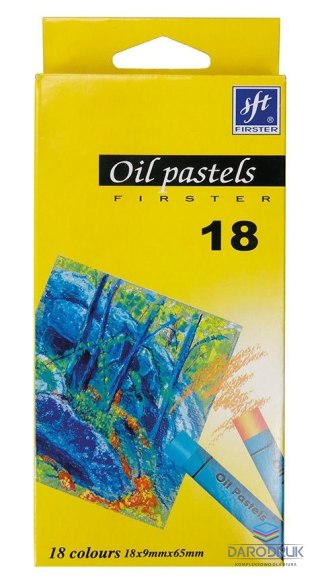 Firster Pastele olejne 18 kol. Firster (FOP-18)