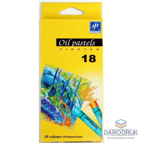 Firster Pastele olejne 18 kol. Firster (FOP-18)