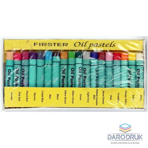 Firster Pastele olejne 18 kol. Firster (FOP-18)