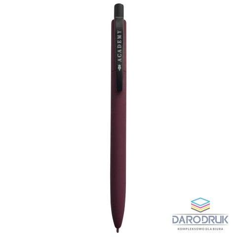 Interdruk Długopis SMART aCADEMY metalowy wkład niebieski 0,7mm Interdruk (żelowy)