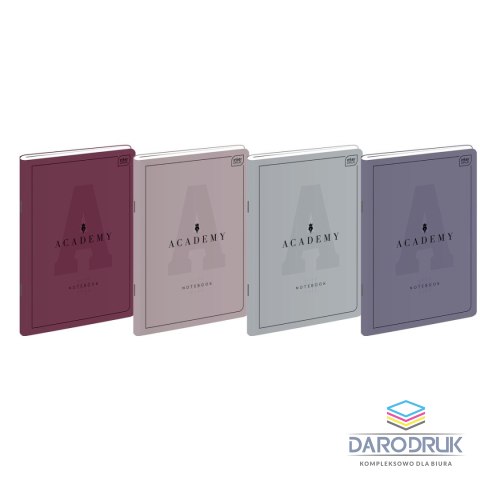 Interdruk Zeszyt A5 ACADEMY 60k. 90g krata Interdruk (5902277299185)