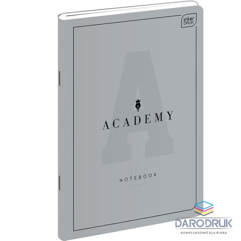 Interdruk Zeszyt A5 ACADEMY 60k. 90g krata Interdruk (5902277299185)