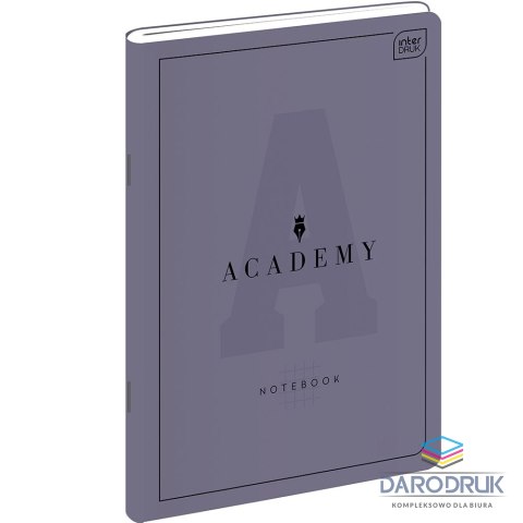 Interdruk Zeszyt A5 ACADEMY 60k. 90g krata Interdruk (5902277299185)