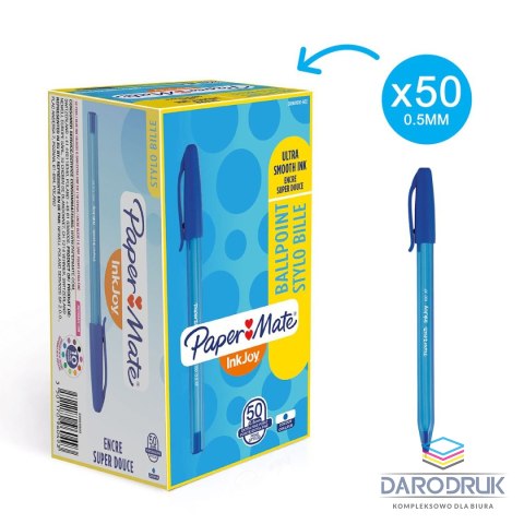 Paper Mate Długopis INKJOY S0957130 wkład niebieski 1,0mm Paper Mate