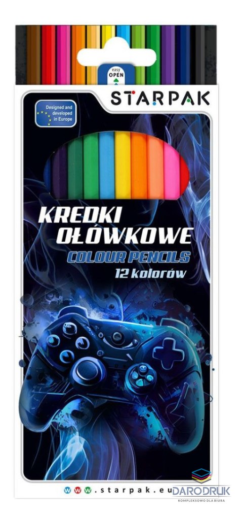Starpak Kredki ołówkowe Pad 12 kol. Starpak (559670)