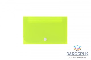 Tetis Teczka z przegródkami MINI organizer harmonijkowy na zatrzask 5903242102882 B6 kolor: zielony Tetis (BT613-Z zielony)