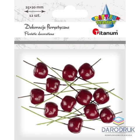 Titanum Dekoracja Craft-Fun Series Jabłuszka na piku Titanum