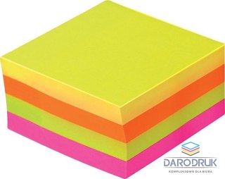 Titanum Notes samoprzylepny (karteczki) mix fluo 400k [mm:] 76x76 Titanum (YGSF-02)