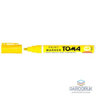 Toma Marker olejowy wkład żółty neonowy 2,5mm okrągła końcówka Toma (TO-440 0 6)