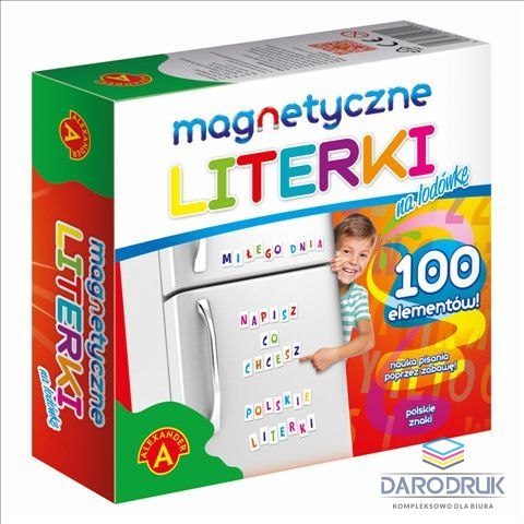 Alexander Literki magnetyczne Alexander 100 szt.