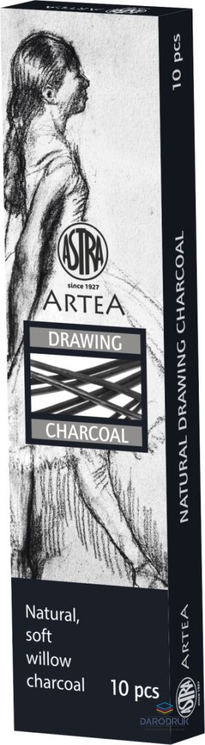Artea Węgiel rysunkowy 10 szt Artea (323115004)