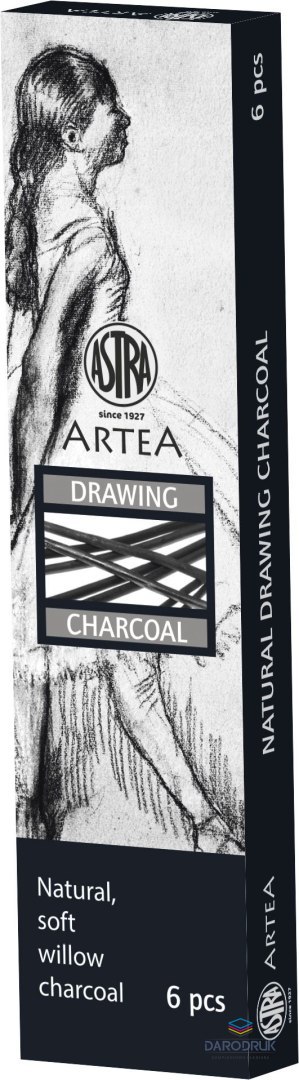 Artea Węgiel rysunkowy Artea 6 szt Artea (323115003)