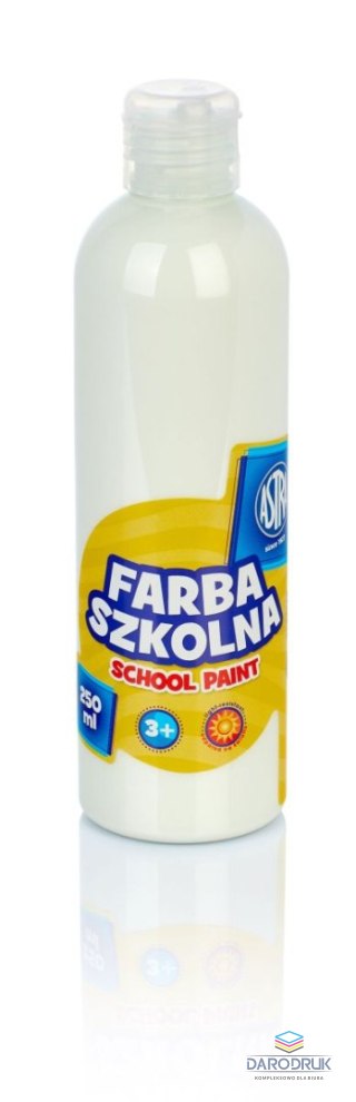 Astra Farby plakatowe kolor: biała 250ml 1 kolor. Astra