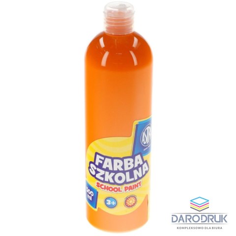 Astra Farby plakatowe kolor: pomarańczowy 500ml 1 kolor. Astra (301112007)