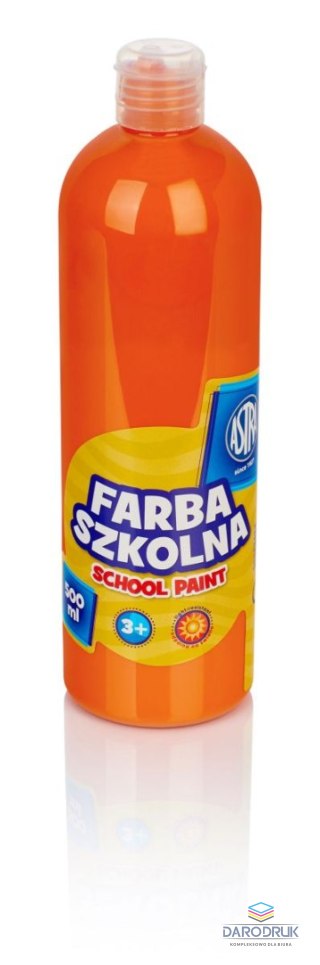 Astra Farby plakatowe kolor: pomarańczowy 500ml 1 kolor. Astra (301112007)