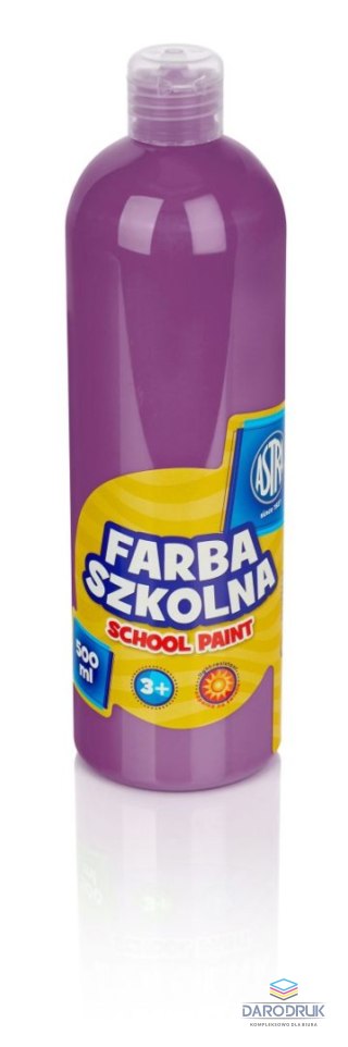 Astra Farby plakatowe kolor: śliwkowy 500ml 1 kolor. Astra