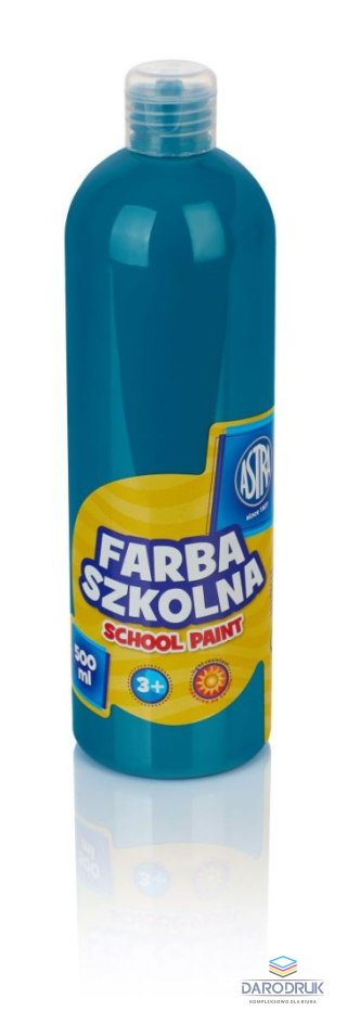 Astra Farby plakatowe kolor: turkusowy 500ml 1 kolor. Astra