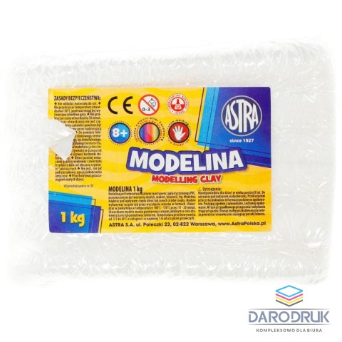 Astra Modelina 1 kol. biała 1000g Astra