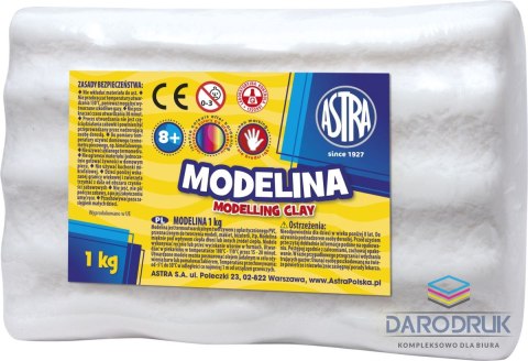 Astra Modelina 1 kol. biała 1000g Astra