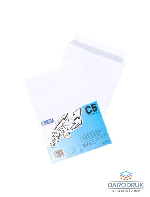 Bantex Koperta C5 HK biała Bantex (400089389) 50 sztuk