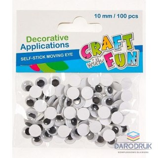 Craft with Fun Oczka 100 szt Craft with Fun (290497)