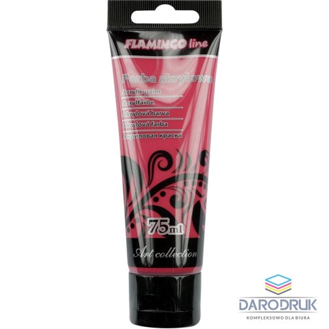 Flamingo Line Farba akrylowa kolor: magenta 75ml Flamingo Line (028)