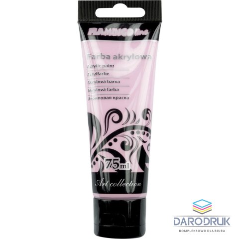 Flamingo Line Farba akrylowa kolor: różowy 75ml Flamingo Line (022)