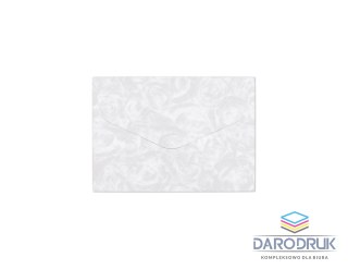 Galeria Papieru Koperta B7 róże biała [mm:] 88x125 Galeria Papieru (280511) 10 sztuk