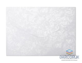 Galeria Papieru Koperta C5 róże biały k biała [mm:] 162x229 Galeria Papieru (280611) 10 sztuk