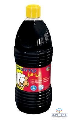 Giotto Farba tempera Be-Be kolor: czarny 1000ml 1 kolor. Giotto (467524)
