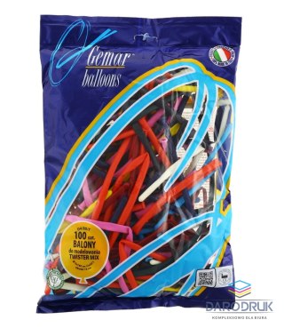 Godan Balon kształty mix 100 szt Godan (D4/80/T)