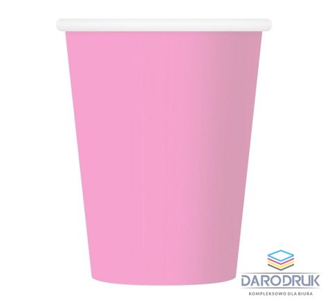 Godan Kubek jednorazowy jednokolorowe j.różowe papier 270ml Godan (PF-KJJR)
