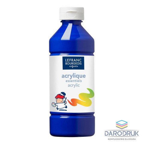 Lefranc&Bourgeois Farba akrylowa 500 ml niebieska ciemna