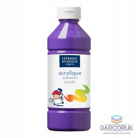 Lefranc&Bourgeois Farba akrylowa kolor: fioletowy 500ml Lefranc&Bourgeois (188530)