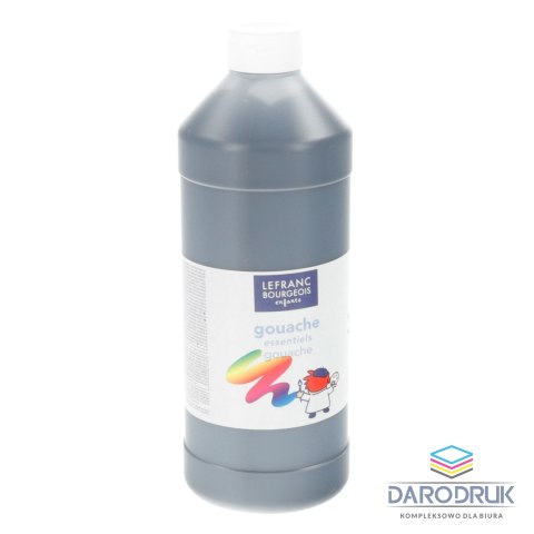Lefranc&Bourgeois Farby plakatowe kolor: czarny 1000ml 1 kolor. Lefranc&Bourgeois (188523)