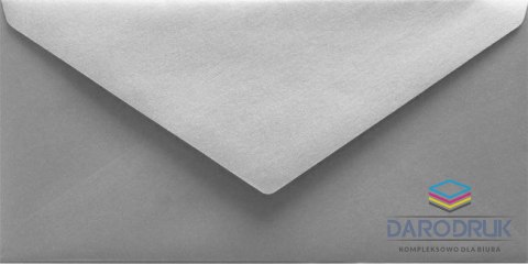 Logos Koperta DL srebrne srebrna [mm:] 110x220 Logos 50 sztuk