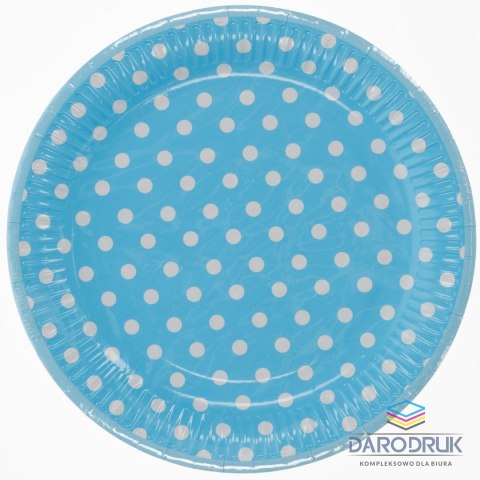 Pol-mak Talerz jednorazowy papier śr. 22mm 8 szt Pol-mak