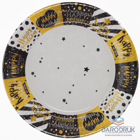 Pol-mak Talerz jednorazowy papier śr. 22mm 8 szt Pol-mak