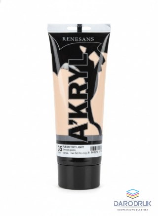 Renesans Farba akrylowa kolor: cielisty różowy 200ml Renesans (35)