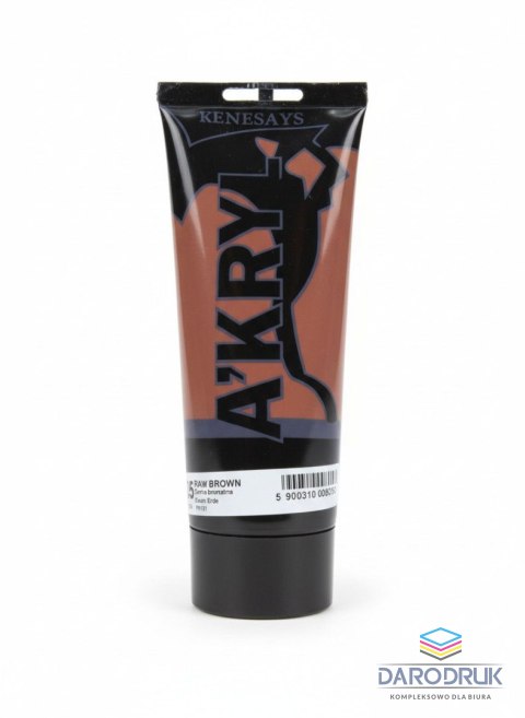 Renesans Farba akrylowa kolor: ziemisty brunatny 200ml Renesans (25)