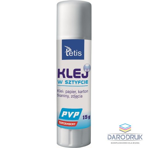 Tetis Klej w sztyfcie PVP 15g Tetis (BG112-B)