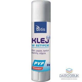 Tetis Klej w sztyfcie PVP 8g Tetis (BG112-E)