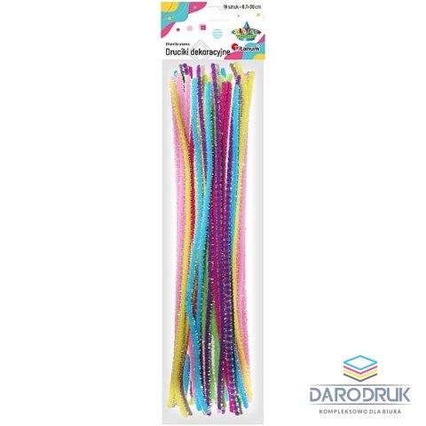 Titanum Drucik Craft-Fun Series kreatywny kolor: mix 300mm 18 szt Titanum
