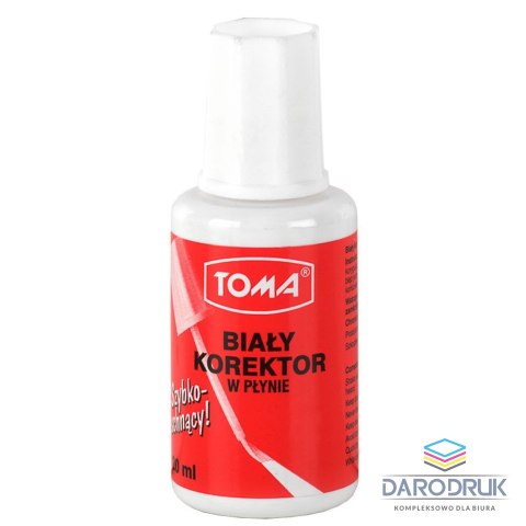 Toma Korektor w płynie (z pędzelkiem) 20ml Toma (TO-019 0 2)
