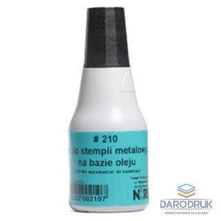 Trodat Tusz do stempli metalowych Noris 25 ml czarny