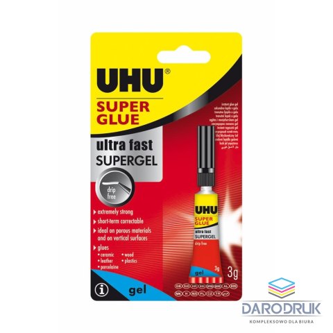 Uhu Klej w płynie 3ml 3g Uhu (40360)