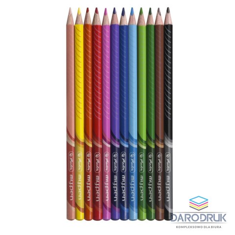 Herlitz Kredki ołówkowe My Pen 11370152 12 kol. Herlitz (300000774)