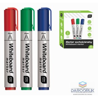Interdruk Marker suchościeralny wkład mix okrągła końcówka Interdruk (IMARTAB)