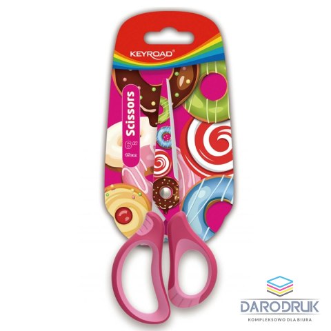 Keyroad Nożyczki Tatoo soft 15cm Keyroad (KR971675)